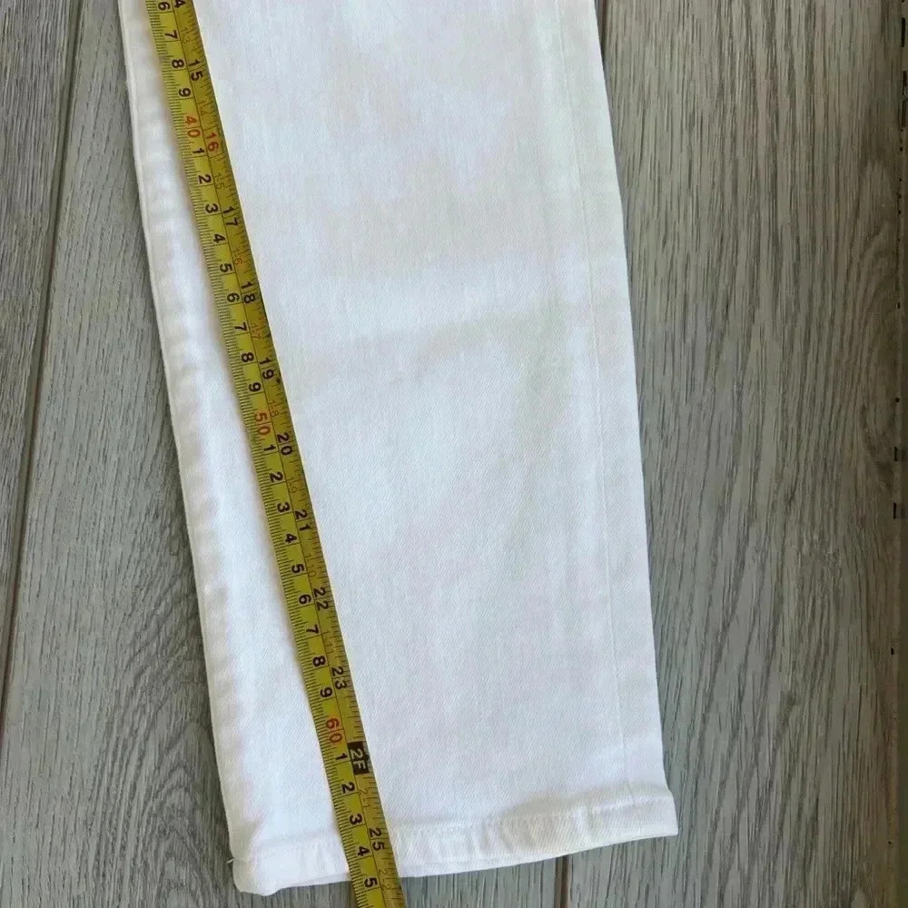 ✨HP✨Citizens of Humanity Rocket High Rise Skinny in White Crop Size 30 - Picture 4 of 10